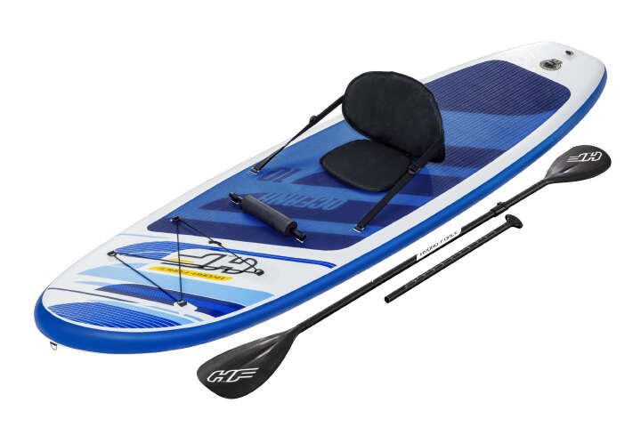 Bestway Hydro-Force SUP Allround Board-Set Oceana inkl. Kajak-Sitz und Paddel